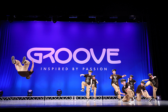 acro students in action