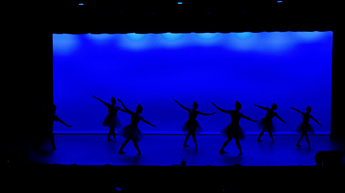 Ballet group performance