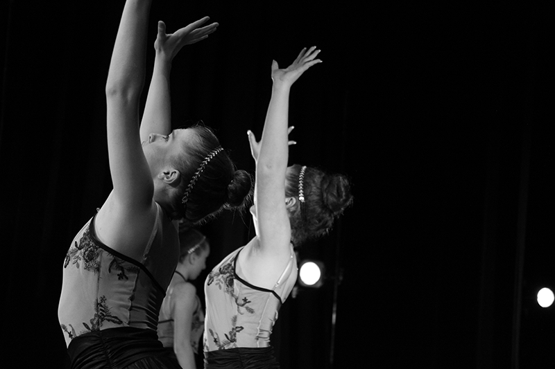 Contemporary dance recital