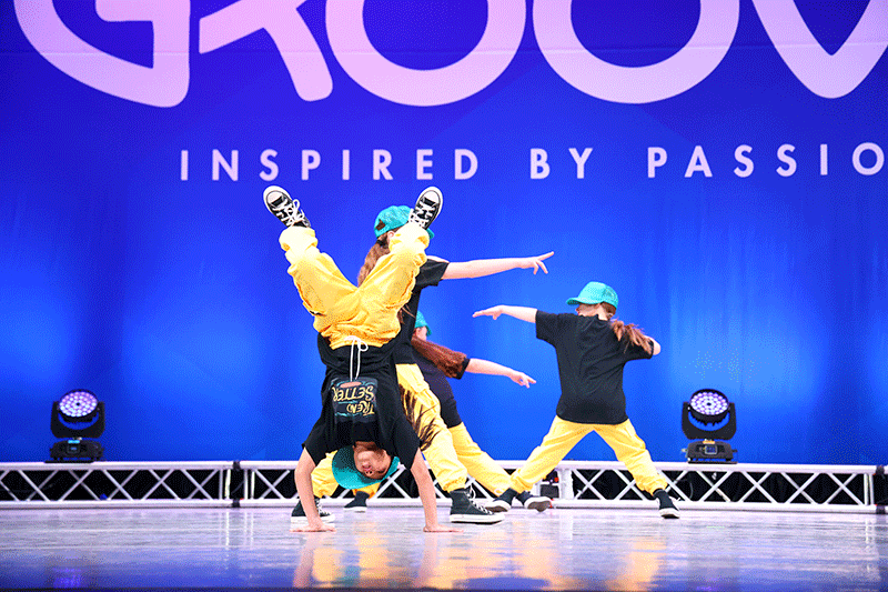 hip hop dancers performing on stage